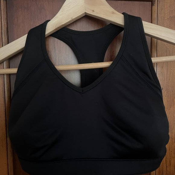 Gap Recycled Power High Impact Sports Bra, Black - Picture 2 of 7